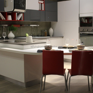 Meuble de cuisine îlot style personnalisé Armoires de cuisine avec <span class=keywords><strong>table</strong></span> îlot <span class=keywords><strong>et</strong></span> meuble de maison en marbre Armoires de cuisine - Product Image 4