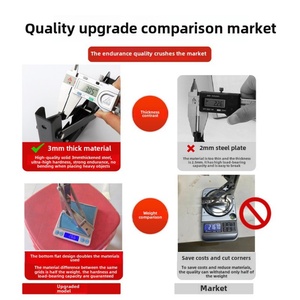 Wholesale <b>Heavy</b>-<b>Duty</b> Single Triangle Stainless Steel 201 <b>Bracket</b> Folding Shelf Support Storage Shelf <b>Bracket</b> Furniture Hardware - Product Image 5