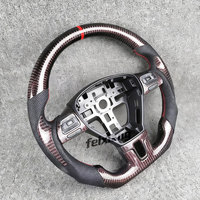 Volant sport en cuir et fibre de carbone pour Volkswagen CC/Magotan/Tiguan/Passat par FEIXIANG