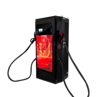 Chargeur sur pied OEM160 240KW pour usage commercial CCS2 OCCP 1.6J OCPP LAN 4G APP Wi-Fi avec écran publicitaire intelligent