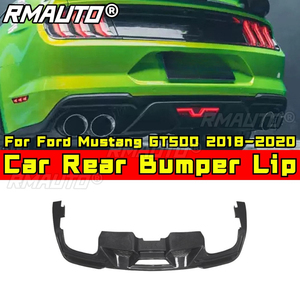 <b>Car</b> Rear Bumper Splitter <b>Diffuser</b> Lip Bumper Protector For Ford Mustang GT500 2018-2020 Body Kit <b>Car</b> Accessories - Product Image 2