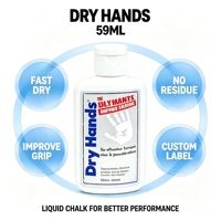 Meilleure solution anti-dérapante à séchage rapide certifiée CE pour la danse sur barre, 59 ml, pour mains sèches, commande en gros personnalisée