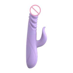 महिलाओं के लिए सेक्स खिलौना बॉक्स टेलीस्कोपिक डिल्डो वाइब्रेटर यूएसबी रिचार्जेबल वाटरप्रूफ <span class=keywords><strong>10</strong></span> आवृत्तियों - Product Image 1