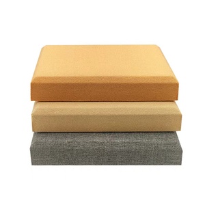 Panneau insonorisant enveloppé <span class=keywords><strong>de</strong></span> tissu moderne <span class=keywords><strong>de</strong></span> 25mm d'épaisseur Panneau acoustique décoratif pour bureau <span class=keywords><strong>ou</strong></span> vêtements - Product Image 2