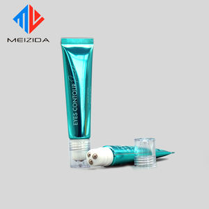 MEIZIDA Tubetto in PE da 10ml 15ml con Tappo a Vite, Applicatore per Massaggio Lenitivo a 3 Sfere, Diametro 19MM per Viso/Occhi, Stampa Offset - Product Image 2