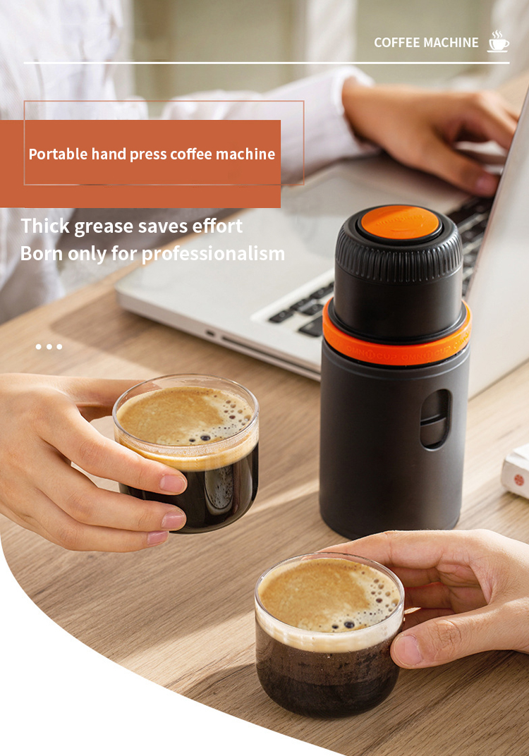 Manual Coffee Espresso Machine Hand Operated Espresso Machines Pot Portable Outdoor Travel Portable Coffee Maker