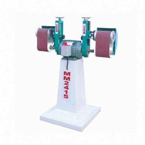 REALMAX MM2415 <span class=keywords><strong>Lijadora</strong></span> de rodillo horizontal de doble cabezal para pulido, máquina <span class=keywords><strong>lijadora</strong></span> de madera, <span class=keywords><strong>lijadora</strong></span> de banda de arco para carpintería - Product Image 1