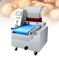 Machine à Biscuits Entièrement Automatique Haute Productivité pour Biscuits à la Vanille, Biscuits à l'Arachide, Cornets Fins, Chocolat Sain, Pâtisseries à la Farine et au Lait