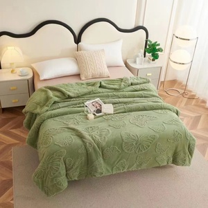 Couverture polaire 2024 Top Seller Heavy 100% Polyester Lit Polaire <span class=keywords><strong>Vache</strong></span> Impression Flanelle Couverture - Product Image 3