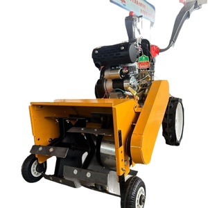 Micro-motoculteur multifonctionnel à quatre roues motrices, nouveau modèle, petite machine de désherbage et de bêchage rotative pour vergers, pour le desserrage du sol - Notre usine - Product Image 5