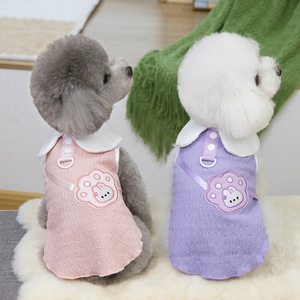 Camiseta sin Mangas para Perro con Bordado de Conejito, Chaleco para Mascotas Pequeñas, Atuendo Dulce de Verano para <span class=keywords><strong>Cachorros</strong></span> y Gatos, Ropa para Perros - Product Image 2