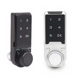Kunci kabinet Elektronik furnitur tanpa kunci kunci kunci cam kunci kata sandi unlock