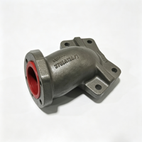227-4562 2274562 Coude d'échappement pour moteur CAT C4.4 3054C 3054E d'excavatrice, pièces de rechange d'origine démontées