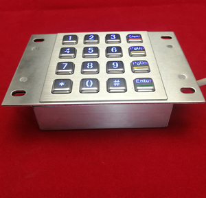16 phím đèn nền kim loại bàn phím ATM máy bàn phím - Product Image 5
