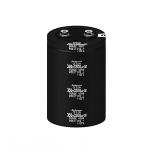 ตัวแทนจำหน่ายอย่างเป็นทางการ 50LSW100000M77X101 CAP ALUM 100000UF 20% 50V SCREW ตัวเก็บประจุแบบยึดติดกับแชสซี 100000 ยูเอฟ - Product Image 1
