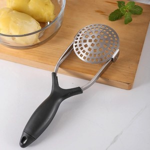 Stainless Steel Potato Masher Foldable Kitchen Gadget For Mashing Potatoes And Fruits - Product Image 2