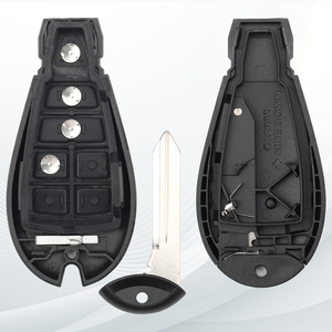 Chìa khóa điều khiển từ xa ô tô 4 nút khẩn cấp MS, mã FCCID GQ4-53T, tần số 433MHz, tích hợp chip 4A, dành cho xe Chrysler, Jeep, <span class=keywords><strong>Dodge</strong></span> Cherokee, thay thế, loại trống. - Product Image 4