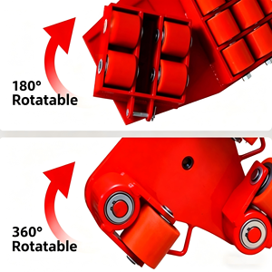 Carretilla de Mano Plegable de Acero Inoxidable de 3 Toneladas con Cuatro Ruedas para Carga y Transporte de Mercancías - Product Image 3