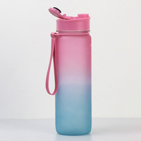 1000 ml 1000 ml 1l 1ltr 1litre bouteille d'eau isolée à double paroi sous vide en acier inoxydable