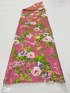 Nhà Máy Bán Hàng Trực Tiếp New Phong Cách Chất Lượng Cao Nước Hòa Tan Lưới Hoa Thêu Thêu Net Wedding Dress Ren Vải - Product Image 2