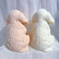 Moule à bougie chiot Cocker Spaniel, moule en silicone pour bougie en cire de soja, décoration pour la maison pour les amoureux des chiens