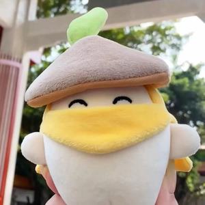 <span class=keywords><strong>Colgante</strong></span> Luoluo Jun, profundo en el huerto de melocotones, tiene un lindo llavero hecho de <span class=keywords><strong>colgante</strong></span> pequeño de felpa de rábano - Product Image 4