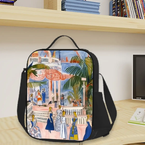 กระเป๋าอาหารกลางวันหุ้มฉนวนพร้อมสายคล้องไหล่ - Product Image 2