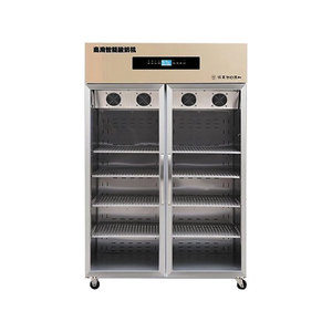 Incubateur à yaourt à refroidissement par air en acier inoxydable avec contrôle numérique de la température, étagères réglables, conception intégrée pour un yaourt <span class=keywords><strong>maison</strong></span> parfait - Product Image 6