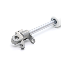 Vérin à gaz pour table relevable et charnière de table basse en acier/acier inoxydable, capacité de charge 44 lb