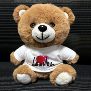 Ours en peluche de 6' 15CM, souvenir en peluche, impression de logo personnalisée, je t'aime Londres <span class=keywords><strong>Paris</strong></span>, cadeau d'entreprise, mini ours en peluche - Product Image 4