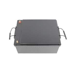 กล่องแบตเตอรี่พลาสติกแบบถอดได้สำหรับแบตเตอรี่ LiFePO4 ขนาด 24V 300AH สำหรับเครื่องปรับอากาศจอดรถและสตาร์ทเตอร์ยานยนต์ ขนาด 524*365*233 มม. - Product Image 1