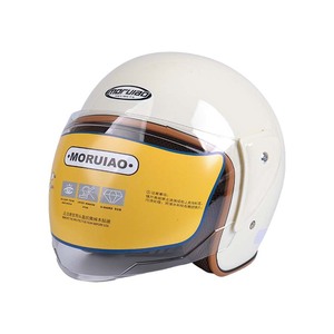 Retro 3/4 Open Face ABS/PP Half Face Nieuwe Motorhelm Hoge Veiligheid Fabrieksprijs Direct Verzendklaar Vintage Motoruitrusting - Product Image 6