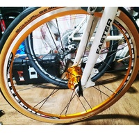 Litepro 406/451 20 pouces vélo pliant BMX jeu de roues JAVA Dahon pièces de vélo de vélo avec disque de moyeu avant 2 arrière 5 roulements/frein en V