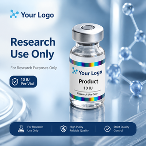 Research Use Custom Logo Self Adhesive Bottle <b>Labels</b> Suitable for Peptide Specimen Xilin Vial Batch Classification - Product Image 1