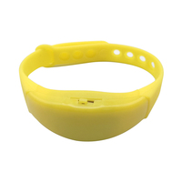 Nouveauté - Bracelet LED à télécommande - Logo personnalisé - Taille réglable - Bracelet lumineux pour fête - Bracelet LED