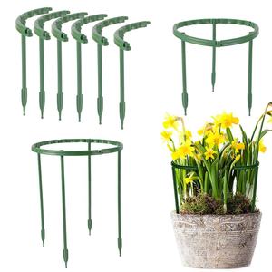 Support de plantes pour piquets de jardin, anneau de Support demi-rond pour escalade - Product Image 1