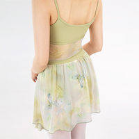 D034042 Dttrol Jupe en maille de haute qualité avec bande élastique, tenue de danse classique, tissu en maille