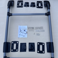 Ensemble de barres transversales de toit en aluminium - robuste pour le transport hors route, pour Nissan, kit complet de porte-bagages, accessoires 4x4
