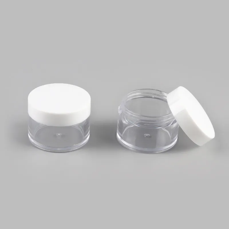 Hot sale small capacity 10ml 20ml lotion jar portable cosmetic cans for eye face cream