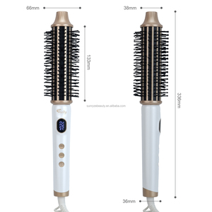 Voluminizador/<span class=keywords><strong>Cepillo</strong></span> Alisador <span class=keywords><strong>Termico</strong></span> Calentamiento rápido Control de temperatura inteligente Salón Volumen <span class=keywords><strong>Cepillo</strong></span> caliente Rizador de cabello - Product Image 6