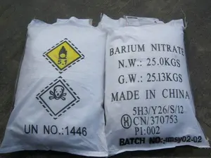 Độ tinh khiết cao barium Nitrate cho Pháo Hoa sản xuất/bán barium Nitrate