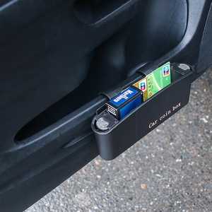 Boîte à monnaie pour voiture, organisateur en plastique Lw 1518 pour rangement dans la porte de voiture - Product Image 1