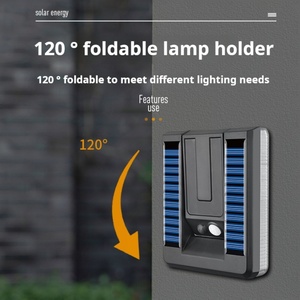 Lámpara de Pared LED Moderna E27, Diseño Simple, Apliques de Pared Interiores/Exteriores para Decoración de Sala de Estar y Dormitorio, IP65, Energía Solar - Product Image 5