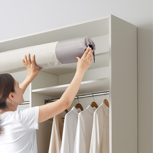 Oxford Cloth Cylindrical Storage Bag For Yoga <b>Mats</b> Cooling <b>Mats</b> Dustproof Waterproof <b>Large</b> Size Drawstring Bag - Product Image 1