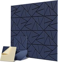 Panneaux insonorisants en mousse haute densité, panneaux absorbants le son pour la maison, le studio, le bureau et le salon - Design moderne, ignifuges