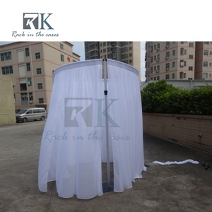 Kit de telón de fondo de tubos y cortinas de fácil instalación al por mayor para decoración de stands de ferias comerciales y bodas - Product Image 2