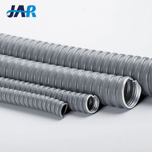 Tubería Eléctrica Flexible de 3/4\" con Certificación CE, Conducto Eléctrico de Plástico, Hierro, PVC, PA, PU, Recubierto de <span class=keywords><strong>Acero</strong></span> Galvanizado, Tubo Metálico para Cables Eléctricos - Product Image 1