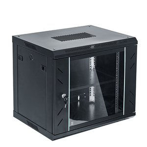 Network Cabinet Server <b>Rack</b> Floor Standing Lockable Vented Mesh Doors SPCC Steel Adjustable Shelves 19 Inch International - Product Image 1