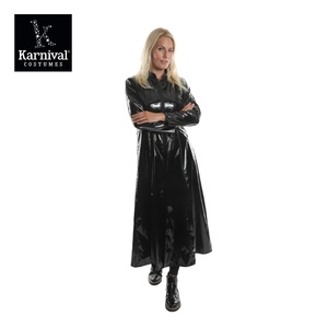 ODM Venta al por mayor Cool Mystical Cyber Hero Disfraz de mujer para Halloween Película Black Robe TV & Movie Costume - Product Image 4