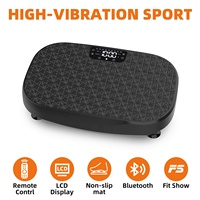 Plateforme vibrante verticale mince en ABS à prix de gros pour usage domestique, machine de massage fitness pour exercice corporel complet